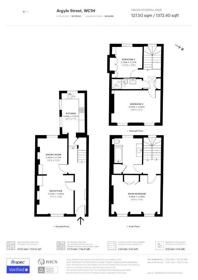 The Argyle Collection Near Kings Cross St Pancras Βίλα Λονδίνο Εξωτερικό φωτογραφία